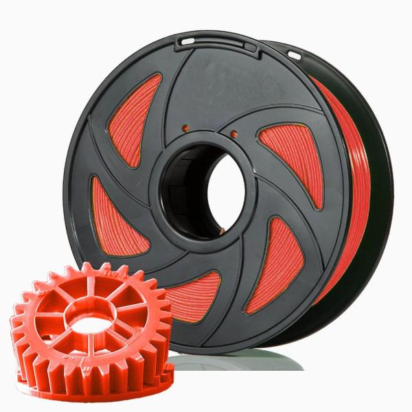 RED PLA Filament for 3D Printer – Premium Quality